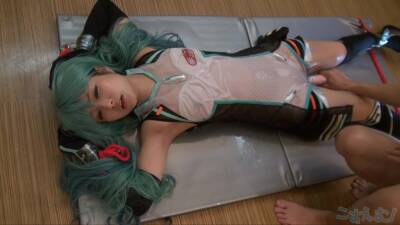 Miku Cos Bondage - Hatsune Miku on femdomerotic.com