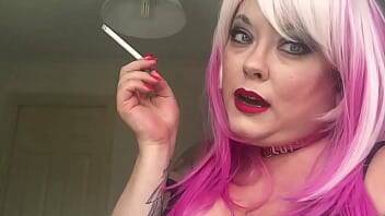 Fat UK Slut Tina Snua Wants Your Cum! - JOI Smoking Fetish - Britain on femdomerotic.com
