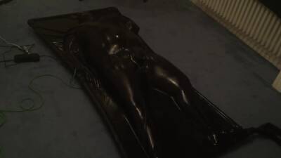 Latex Vacuum Bed Self Bondage - Germany on femdomerotic.com