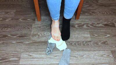 Teen Girl Shows Her Socks And Foot Fetish Pov on femdomerotic.com