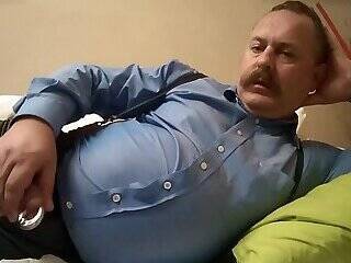 Big moustached daddy on femdomerotic.com