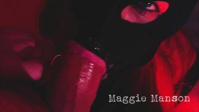 Maggie Manson Sloppy Facefuck By A Huge Cock In A Bdsm Session on femdomerotic.com