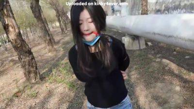 Chinese Girl Outdoor Bondage - China on femdomerotic.com