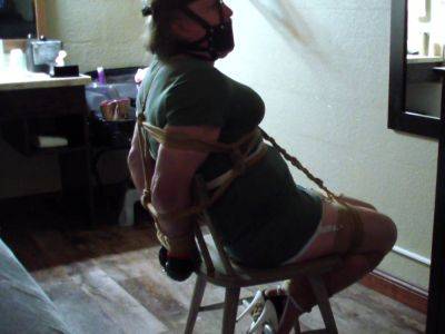 Fem Slave Mistress Loves To Leave Me Bound And Gagged on femdomerotic.com