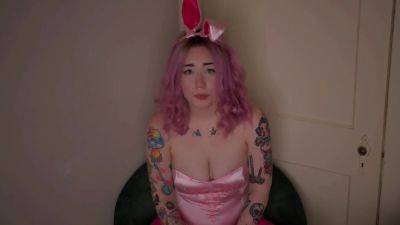 Submissive Bunny Girl Wants To Be Your Slave on femdomerotic.com